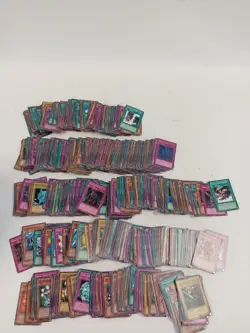 Large Bundle of 500+ Authentic Yu-Gi-Oh! Trading Cards Mixed Types - Image 1