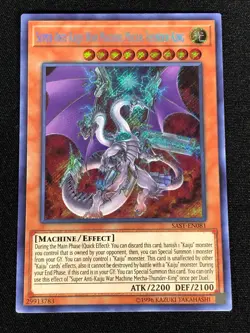 Yugioh Super Anti-Kaiju War Machine Mechanics Thunder King SAST-EN081 Secret(NM) - Image 2