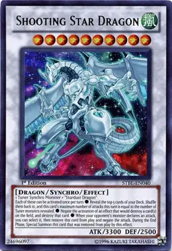 Shooting Star Dragon - STBL-EN040 - Ultra Rare 1st Edition - YuGiOh - MINT/NM - Image 1