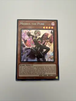 Yu-Gi-Oh! Medius The Pure Limited Edition DUAD-ENSP1 Secret Rare - Image 1
