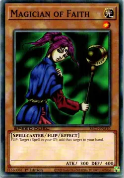 Magician of Faith (A) #SBC1-ENA10 Yugioh Near Mint or Better - Image 1