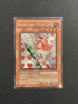 YuGiOh - Injection Fairy Lily LOD-100 Secret Rare 1st Edition - MP - Image 3
