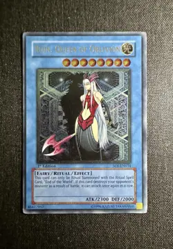 Yu-gi-oh Ruin, Queen of Oblivion (UTR) SOI-EN034 Shadow of Infinity 1st Edition - Image 1