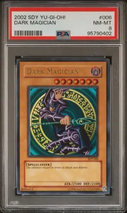 Dark Magician SDY 006 & Blue Eyes White Dragon SDK 001 PSA 8, 6 Sequential - Image 4