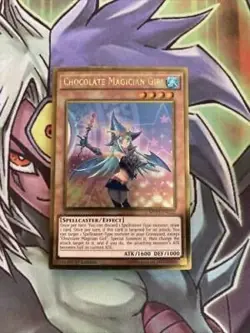 MVP1-ENG52 Chocolate Magician Girl Gold Rare 1st Edition NM Yugioh Card - Image 3