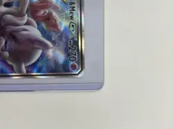 PokÃ©mon TCG Mewtwo and Mew GX Sun & Moon Holo Promo Card #SM191 - Image 4