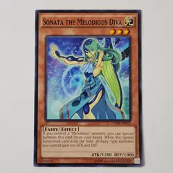 Sonata the Melodious Diva - DUEA-EN015 - NM/VLP - Common - Unlimited - Yugioh - Image 3
