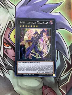 SHVI-ENSE1 Ebon Illusion Magician Super Rare Limited Edition NM Yugioh Card - Image 1
