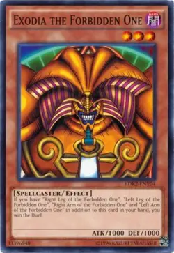 Yugioh! LP Exodia the Forbidden One - LDK2-ENY04 - Common - Unlimited Edition Li - Image 1