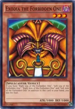 Yugioh! LP Exodia the Forbidden One - LDK2-ENY04 - Common - Unlimited Edition Li - Image 2