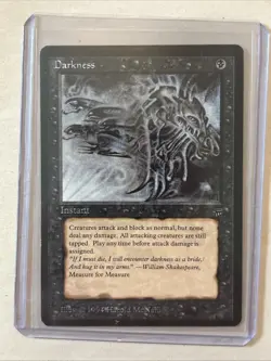 Magic The Gathering MTG Card Darkness Legends - Image 1