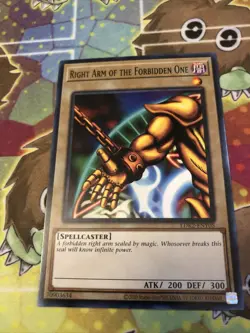 Yugioh Right Arm of the Forbidden One LDK2-ENY05 Common NM - Image 2