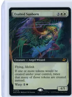Exalted Sunborn - Foil Extended Art EOE NM MTG - Image 1