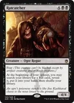 1x Ratcatcher Light Play, English Masters 25 MTG Magic - Image 1