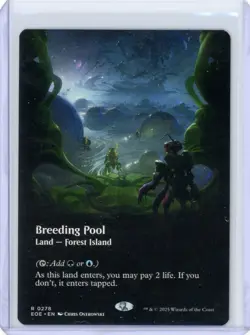 Breeding Pool - Borderless R MTG Edge of Eternities NM non-foil - Image 1