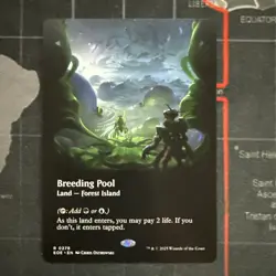 Breeding Pool - Borderless R MTG Edge of Eternities NM non-foil - Image 1