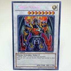 Yugioh Fabled Valkyrus HA02-EN056 Limited Edition Secret Rare Holo - NM - Image 3