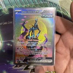 2024 Pokemon SV Temporal Forces TEF EN Iron Crown ex #206/162 - Image 1
