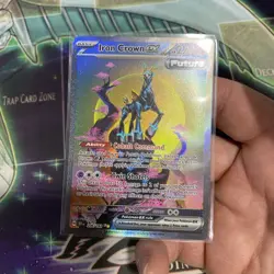 2024 Pokemon SV Temporal Forces TEF EN Iron Crown ex #206/162 - Image 11