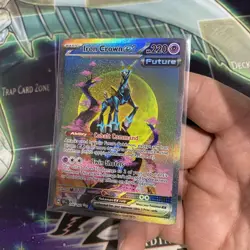 2024 Pokemon SV Temporal Forces TEF EN Iron Crown ex #206/162 - Image 12