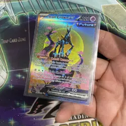 2024 Pokemon SV Temporal Forces TEF EN Iron Crown ex #206/162 - Image 6