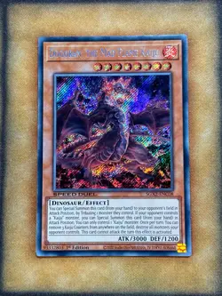 Yugioh Dogoran, the Mad Flame Kaiju SGX2-ENC08 Speed Duel Secret Rare 1st Ed NM - Image 1