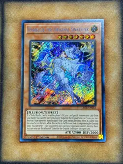 Yugioh Diabellze the Original Sinkeeper LEDE-EN012 Secret Rare 1st Ed NM - Image 1