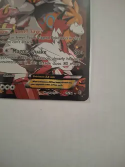 PokÃ©mon TCG Team Magma's Groudon-EX Double Crisis Holo Card 15/34 Near Mint - Image 3