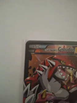 PokÃ©mon TCG Team Magma's Groudon-EX Double Crisis Holo Card 15/34 Near Mint - Image 5