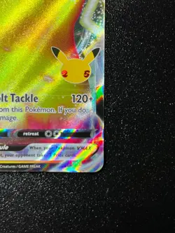 Pikachu VMAX SWSH062 - Celebrations 25th Anniversary Promo Full Art Pokemon Card - Image 3
