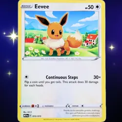 Eevee - Promo Card - Pokemon TCG McDonald's 2024 Promo #013/015 - Image 1