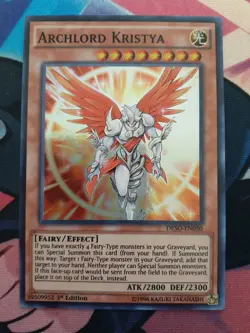 (NM) Archlord Kristya - Yu-Gi-Oh! DESO-EN050 1st Ed. - Image 1