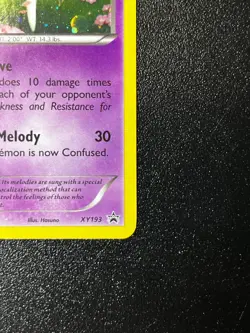 Meloetta XY193 - Black Star Promo Mythical Collection Holo Pokemon Card NM - Image 3