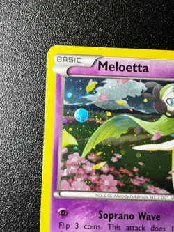Meloetta XY193 - Black Star Promo Mythical Collection Holo Pokemon Card NM - Image 5