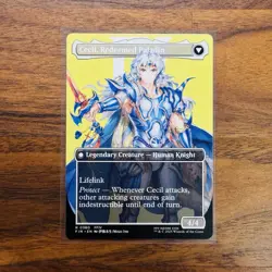 MTG Final Fantasy Cecil Dark Knight /Cecil Redeemed Paladin Borderless Non-Foil - Image 2