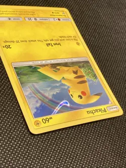 Pikachu 28/73 Holo Shining Legends Pokemon Card (Nike Swish In Holo) - Image 10