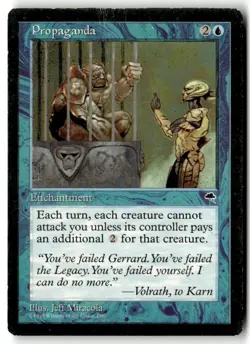 MTG Propaganda - Tempest Heavily Played English - Image 1