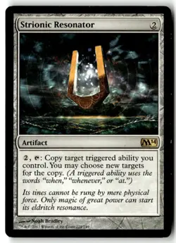 MTG Strionic Resonator - M14 Moderately Played English - Image 1