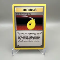 Devolution Spray #72/102 Trainer - 1999 Unlimited Base Set WOTC Pokemon TCG - LP - Image 1