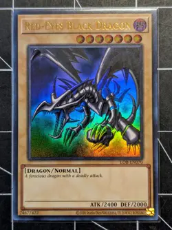 Yugioh! Red-Eyes B. Dragon - LOB-EN070 - Ultra Rare - Unlimited 25th Anniversary - Image 1