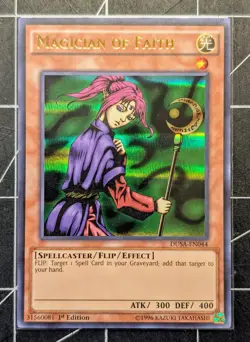 Magician Of Faith DUSA-EN044 Ultra Rare 1st Ed LP Yugioh - Image 1