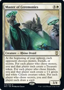 Master of Ceremonies - Near Mint MTG Commander: Streets of New Capenna - Image 2