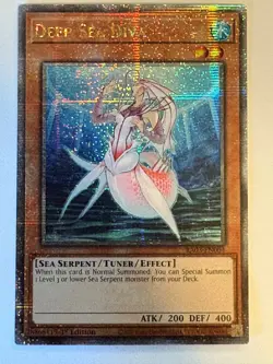 YUGIOH- Deep Sea Diva - RA03-EN004 - Quarter Century Secret Rare (QCR) - Image 1
