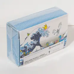 Great Wave Pikachu & Friends Playmat, Deck Box, & Card Sleeves Pokemon Center - Image 11