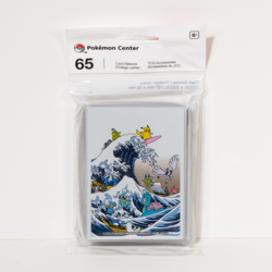 Great Wave Pikachu & Friends Playmat, Deck Box, & Card Sleeves Pokemon Center - Image 15