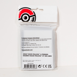Great Wave Pikachu & Friends Playmat, Deck Box, & Card Sleeves Pokemon Center - Image 16