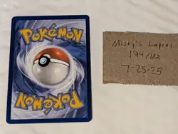 Misty's Lapras 194/182 Sv10: Destined Rivals Illustration Rare Pokemon Card - NM - Image 2