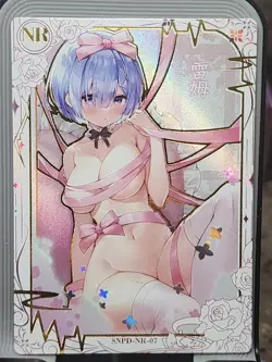 Rem Girl Party The Charm Goddess Story Card Anime Waifu NR NR-07 - Image 2