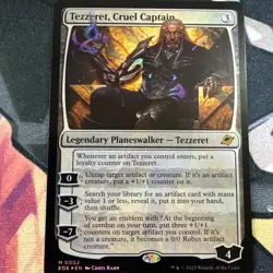 x1 Tezzeret, Cruel Captain - Foil M MTG Edge of Eternities M/NM, English - Image 1