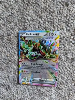 Cyclizar ex 159/191 Surging Sparks Double Rare Pokémon Card Holo Foil - Image 1